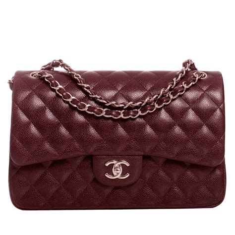 chanel mini burgundy interior|chanel flap bags.